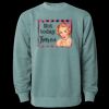Unisex Midweight Pigment-Dyed Crewneck Sweatshirt Thumbnail