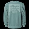Unisex Midweight Pigment-Dyed Crewneck Sweatshirt Thumbnail