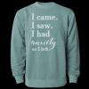 Unisex Midweight Pigment-Dyed Crewneck Sweatshirt Thumbnail