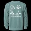Unisex Midweight Pigment-Dyed Crewneck Sweatshirt Thumbnail