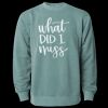 Unisex Midweight Pigment-Dyed Crewneck Sweatshirt Thumbnail