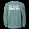 Unisex Midweight Pigment-Dyed Crewneck Sweatshirt Thumbnail