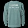 Unisex Midweight Pigment-Dyed Crewneck Sweatshirt Thumbnail