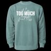 Unisex Midweight Pigment-Dyed Crewneck Sweatshirt Thumbnail
