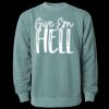 Unisex Midweight Pigment-Dyed Crewneck Sweatshirt Thumbnail