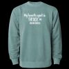 Unisex Midweight Pigment-Dyed Crewneck Sweatshirt Thumbnail