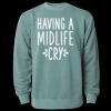 Unisex Midweight Pigment-Dyed Crewneck Sweatshirt Thumbnail