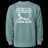 Unisex Midweight Pigment-Dyed Crewneck Sweatshirt Thumbnail