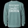Unisex Midweight Pigment-Dyed Crewneck Sweatshirt Thumbnail