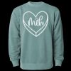 Unisex Midweight Pigment-Dyed Crewneck Sweatshirt Thumbnail
