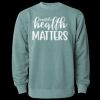 Unisex Midweight Pigment-Dyed Crewneck Sweatshirt Thumbnail