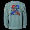 Unisex Midweight Pigment-Dyed Crewneck Sweatshirt Thumbnail