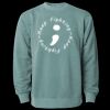 Unisex Midweight Pigment-Dyed Crewneck Sweatshirt Thumbnail