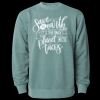 Unisex Midweight Pigment-Dyed Crewneck Sweatshirt Thumbnail