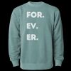Unisex Midweight Pigment-Dyed Crewneck Sweatshirt Thumbnail