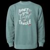 Unisex Midweight Pigment-Dyed Crewneck Sweatshirt Thumbnail