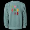 Unisex Midweight Pigment-Dyed Crewneck Sweatshirt Thumbnail