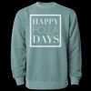 Unisex Midweight Pigment-Dyed Crewneck Sweatshirt Thumbnail