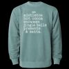 Unisex Midweight Pigment-Dyed Crewneck Sweatshirt Thumbnail