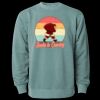 Unisex Midweight Pigment-Dyed Crewneck Sweatshirt Thumbnail
