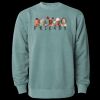 Unisex Midweight Pigment-Dyed Crewneck Sweatshirt Thumbnail