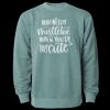 Unisex Midweight Pigment-Dyed Crewneck Sweatshirt Thumbnail