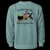 Unisex Midweight Pigment-Dyed Crewneck Sweatshirt Thumbnail