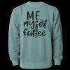 Unisex Midweight Pigment-Dyed Crewneck Sweatshirt Thumbnail
