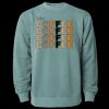 Unisex Midweight Pigment-Dyed Crewneck Sweatshirt Thumbnail