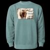 Unisex Midweight Pigment-Dyed Crewneck Sweatshirt Thumbnail