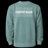 Unisex Midweight Pigment-Dyed Crewneck Sweatshirt Thumbnail
