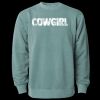 Unisex Midweight Pigment-Dyed Crewneck Sweatshirt Thumbnail