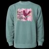 Unisex Midweight Pigment-Dyed Crewneck Sweatshirt Thumbnail