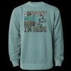 Unisex Midweight Pigment-Dyed Crewneck Sweatshirt Thumbnail