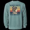 Unisex Midweight Pigment-Dyed Crewneck Sweatshirt Thumbnail