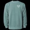 Unisex Midweight Pigment-Dyed Crewneck Sweatshirt Thumbnail