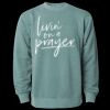Unisex Midweight Pigment-Dyed Crewneck Sweatshirt Thumbnail