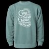 Unisex Midweight Pigment-Dyed Crewneck Sweatshirt Thumbnail