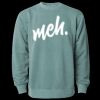 Unisex Midweight Pigment-Dyed Crewneck Sweatshirt Thumbnail