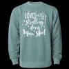 Unisex Midweight Pigment-Dyed Crewneck Sweatshirt Thumbnail