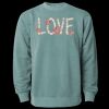 Unisex Midweight Pigment-Dyed Crewneck Sweatshirt Thumbnail