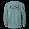 Unisex Midweight Pigment-Dyed Crewneck Sweatshirt Thumbnail