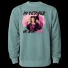 Unisex Midweight Pigment-Dyed Crewneck Sweatshirt Thumbnail