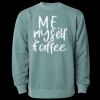 Unisex Midweight Pigment-Dyed Crewneck Sweatshirt Thumbnail