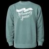 Unisex Midweight Pigment-Dyed Crewneck Sweatshirt Thumbnail