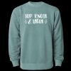Unisex Midweight Pigment-Dyed Crewneck Sweatshirt Thumbnail