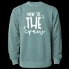 Unisex Midweight Pigment-Dyed Crewneck Sweatshirt Thumbnail