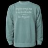 Unisex Midweight Pigment-Dyed Crewneck Sweatshirt Thumbnail