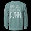 Unisex Midweight Pigment-Dyed Crewneck Sweatshirt Thumbnail