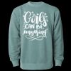 Unisex Midweight Pigment-Dyed Crewneck Sweatshirt Thumbnail